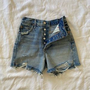 NWT Agolde Dee Shorts in Ricochet